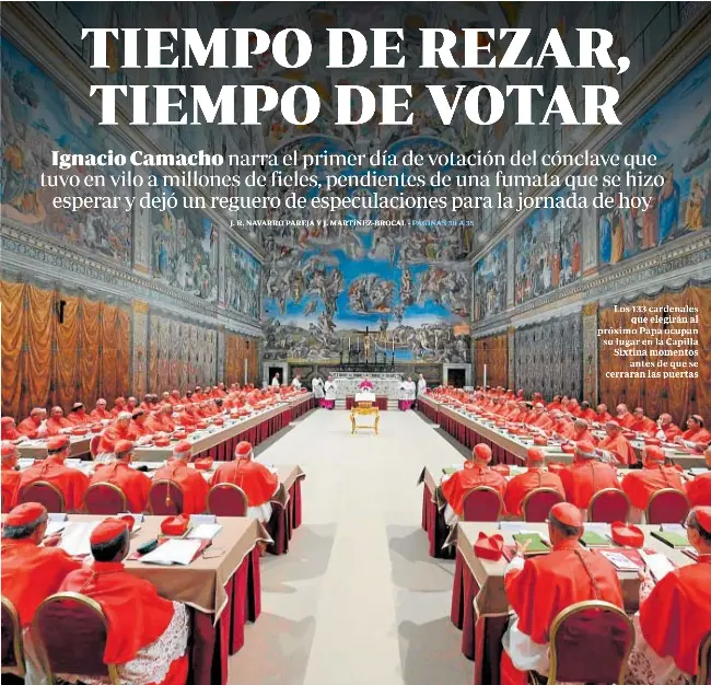TIEMPO DE REZAR, TIEMPO DE VOTAR