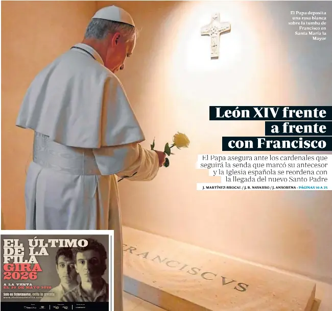 LEÓN XIV FRENTE A FRENTE CON FRANCISCO