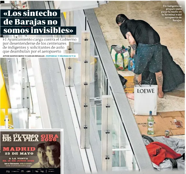«LOS SINTECHO DE BARAJAS NO SOMOS INVISIBLES»