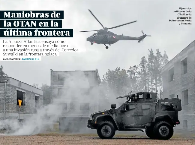 MANIOBRAS DE LA OTAN EN LA ÚLTIMA FRONTERA