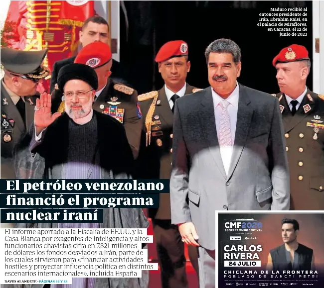 EL PETRÓLEO VENEZOLANO FINANCIÓ EL PROGRAMA NUCLEAR IRANÍ