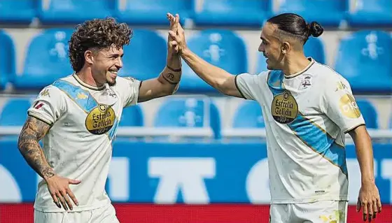 EL DÉPOR ARRASA AL MIRANDÉS