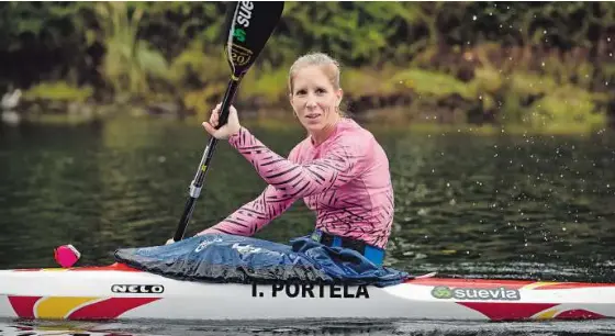 «AHORA QUIERO SER FELIZ SOBRE LA PIRAGUA»