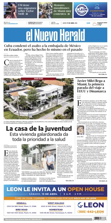 El Nuevo Herald - 11 4月 2024