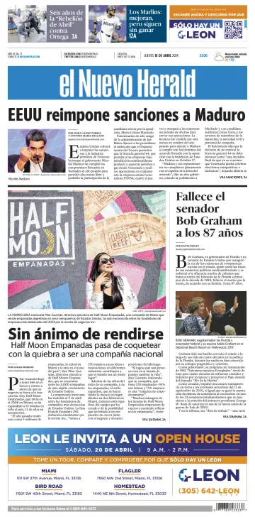 El Nuevo Herald - 18 四月 2024