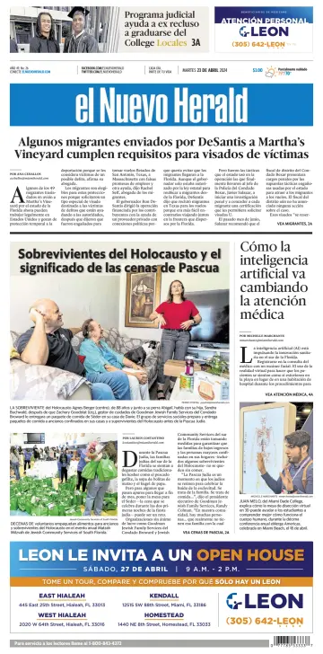 El Nuevo Herald - 23 4月 2024