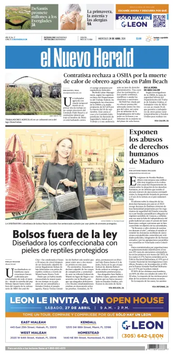 El Nuevo Herald - 24 4月 2024