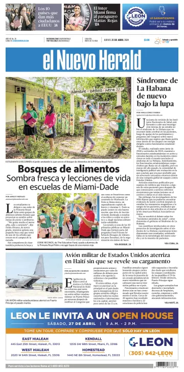 El Nuevo Herald - 25 四月 2024