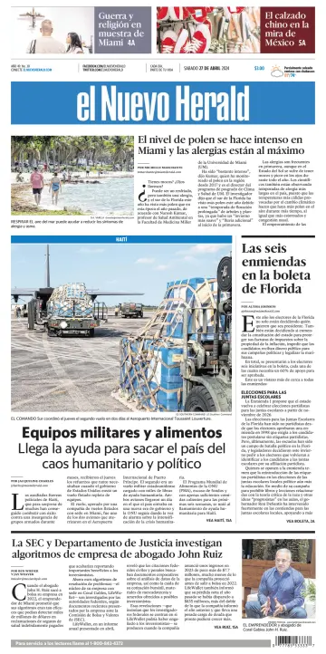 El Nuevo Herald - 27 4월 2024