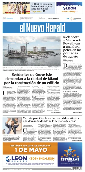 El Nuevo Herald - 29 4月 2024