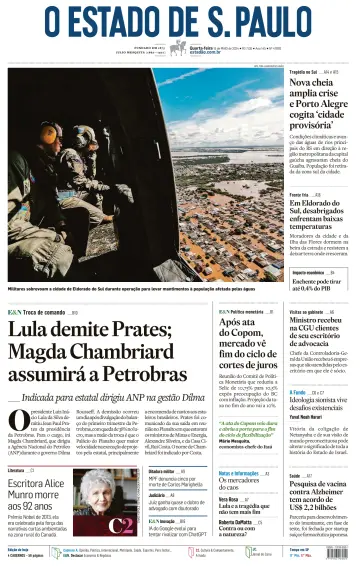O Estado de S. Paulo. - 15 May 2024