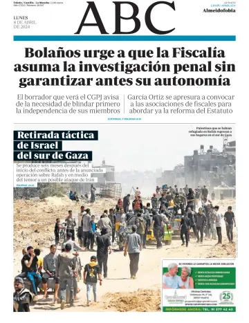 ABC (Toledo / Castilla-La Mancha) - 8 Apr 2024