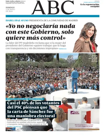 ABC (Toledo / Castilla-La Mancha) - 5 May 2024