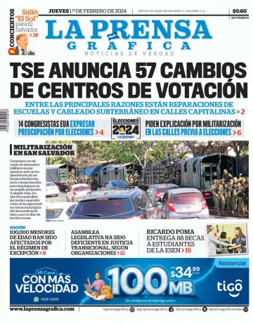 La Prensa Grafica - 1 Feb 2024