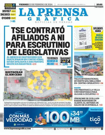 La Prensa Grafica - 23 Feb 2024