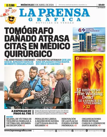 La Prensa Grafica - 3 Apr 2024