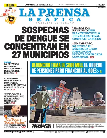 La Prensa Grafica - 4 Apr 2024