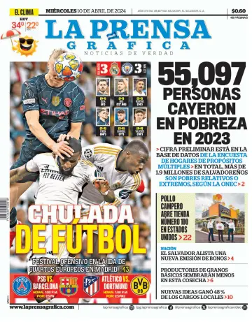 La Prensa Gráfica - 10 四月 2024