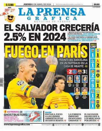La Prensa Gráfica - 11 四月 2024