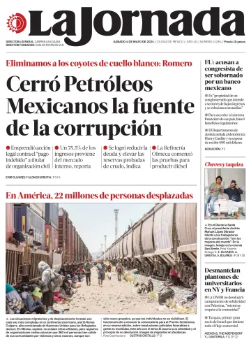 La Jornada - 04 май 2024