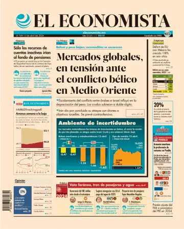 El Economista (México) - 15 abril 2024