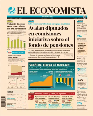 El Economista (México) - 16 4월 2024