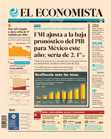 El Economista (México) - 17 avr. 2024