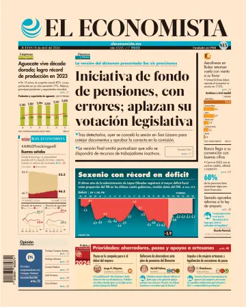 El Economista (México) - 18 Apr 2024