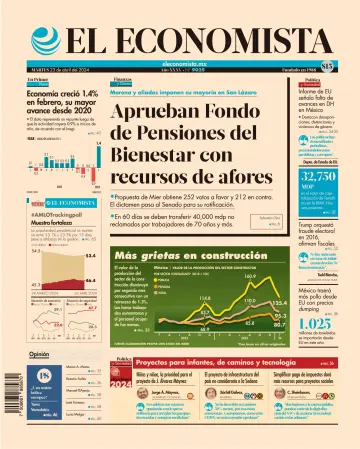 El Economista (México) - 23 4월 2024