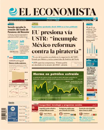 El Economista (México) - 26 avr. 2024