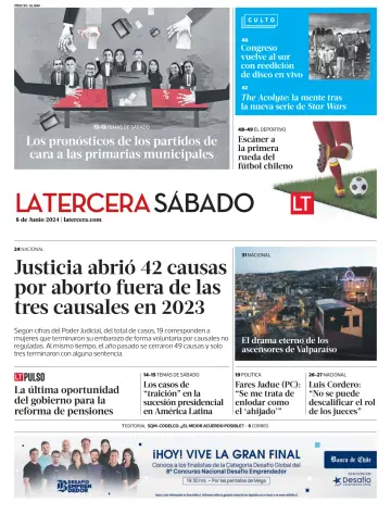 La Tercera - 08 июн. 2024