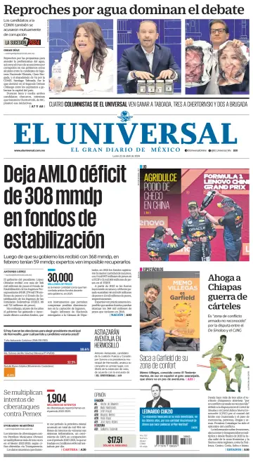 El Universal - 22 四月 2024