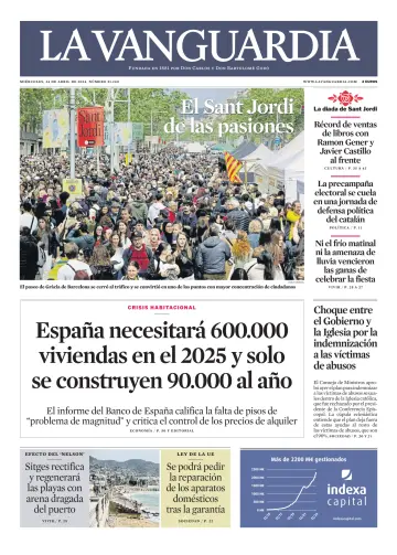 La Vanguardia - 24 abril 2024
