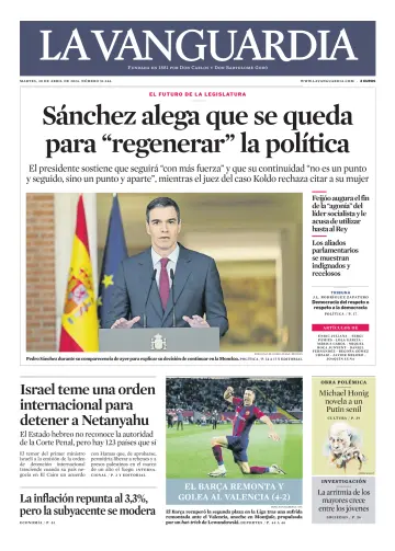 La Vanguardia - 30 四月 2024