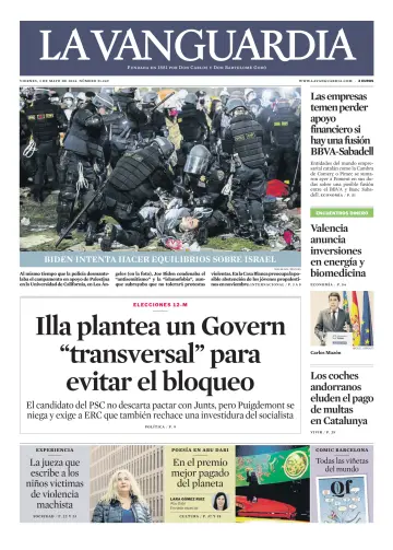 La Vanguardia - 03 май 2024