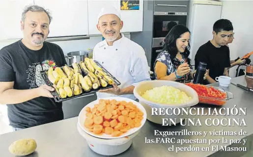 RECONCILIACIÓN EN UNA COCINA