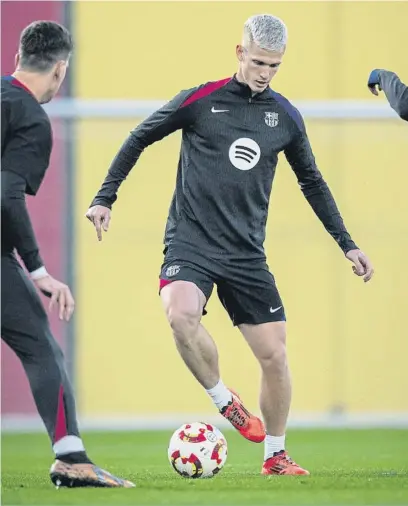 DANI OLMO YA NO ES JUGADOR DEL BARÇA