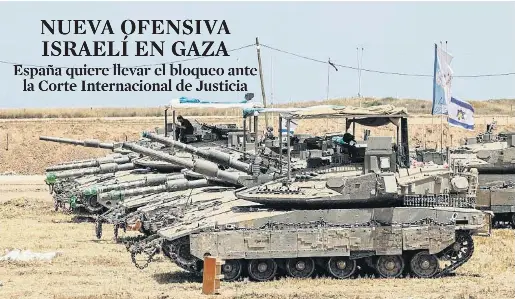 NUEVA OFENSIVA ISRAELÍ EN GAZA