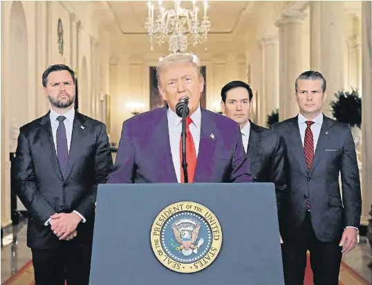 TRUMP ENTRA EN GUERRA