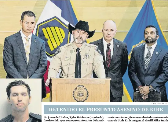 DETENIDO EL PRESUNTO ASESINO DE KIRK