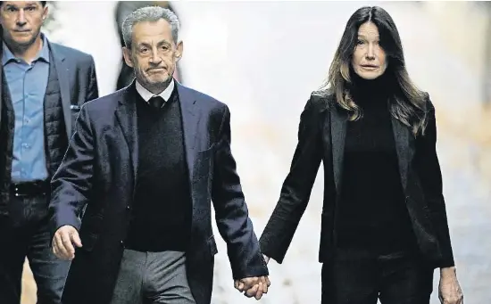 SARKOZY, PRIMER EX JEFE DE ESTADO EN LA CÁRCEL