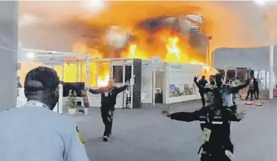 SUSTO EN LA CUMBRE DEL CLIMA