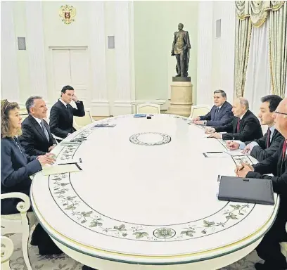 PUTIN RETA A EUROPA A UNA GUERRA