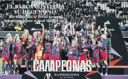 EL BARÇA CONFIRMA SU HEGEMONÍA