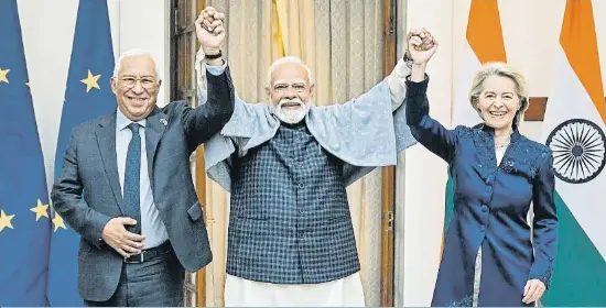 PACTO COMERCIAL HISTÓRICO ENTRE INDIA Y LA UE