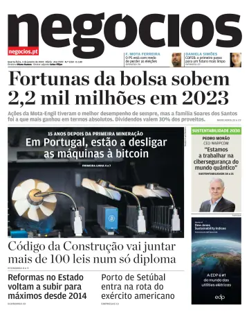 Jornal de Negócios - 3 Jan 2024