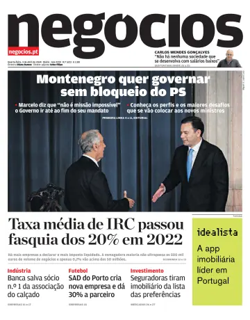 Jornal de Negócios - 03 四月 2024