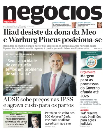Jornal de Negócios - 10 avr. 2024