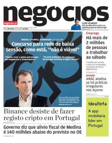 Jornal de Negócios - 18 四月 2024