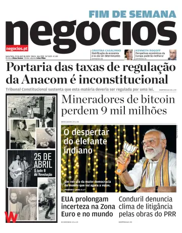 Jornal de Negócios - 19 四月 2024